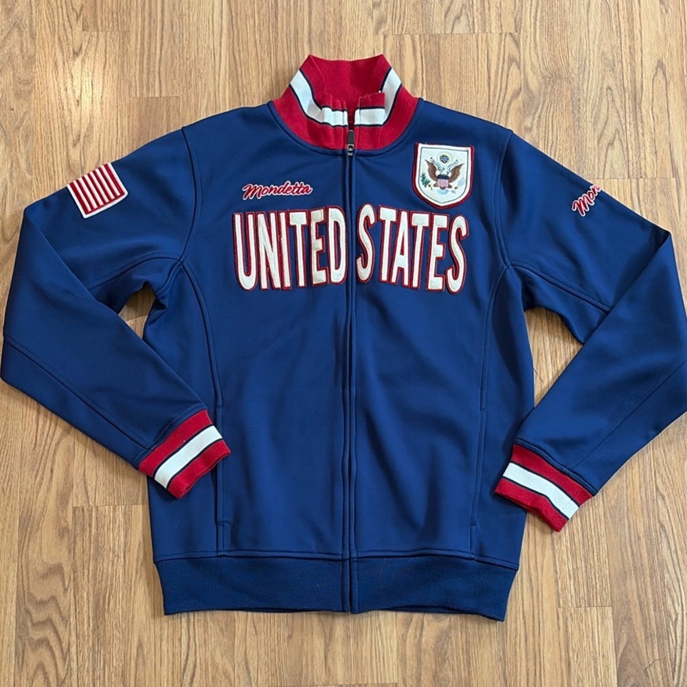 Mondetta United State Track Jacket Size Small S